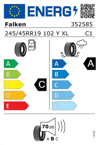 Sommerräder Alufelgen OZ Superturismo LM 19 Zoll graphit grau Falken - Bild 2 von 2