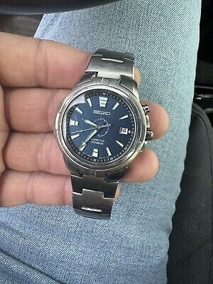 seiko kinetic titanium watch 5M42-0L60 | eBay seiko kinetic titanium watch 5M42-0L60 | eBay