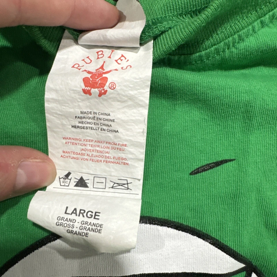 CAMISETA TOP DISFRAZ SUPERHÉROE JOVEN CON LICENCIA LINTERNA VERDE Foto 3 de 4