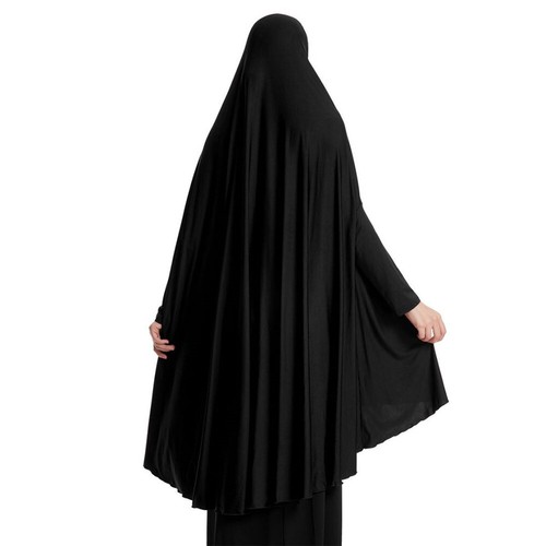 Women Muslim Long Khimar Hijab Overhead Niqab Prayer Caftan Islamic Burqa Abaya - Picture 16 of 179