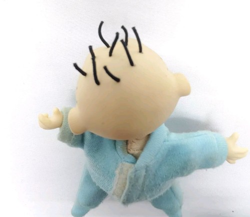 Vtg. Rugrats Stu, Dee Dee, Tommy Pickles Soft Toy Doll Figure Set 1990's Mattel - Picture 14 of 21