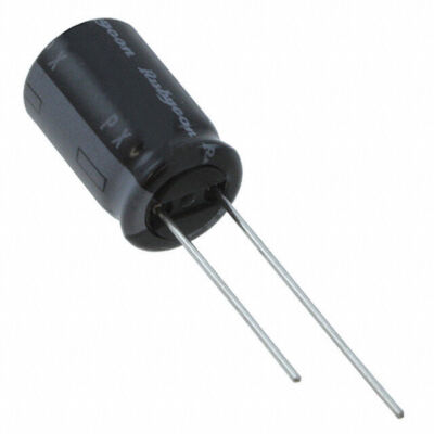 WIOSEN 5 Pezzi Condensatore elettrolitico in Alluminio Dip 1000uf±20% 25V Cavo Radiale, 10x20mm ERJ1EM102G20OT