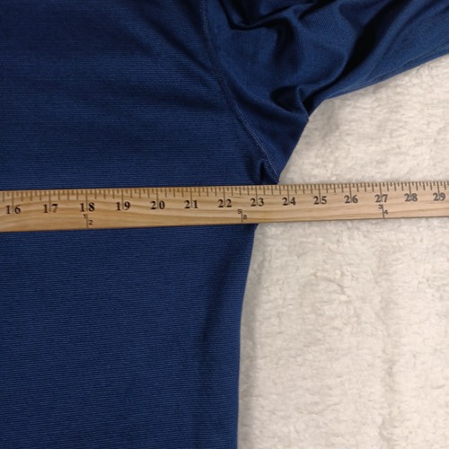 Vintage Patagonia Shirt Mens Large Blue Capilene Base Layer Gorpcore Outdoor - Picture 9 of 11