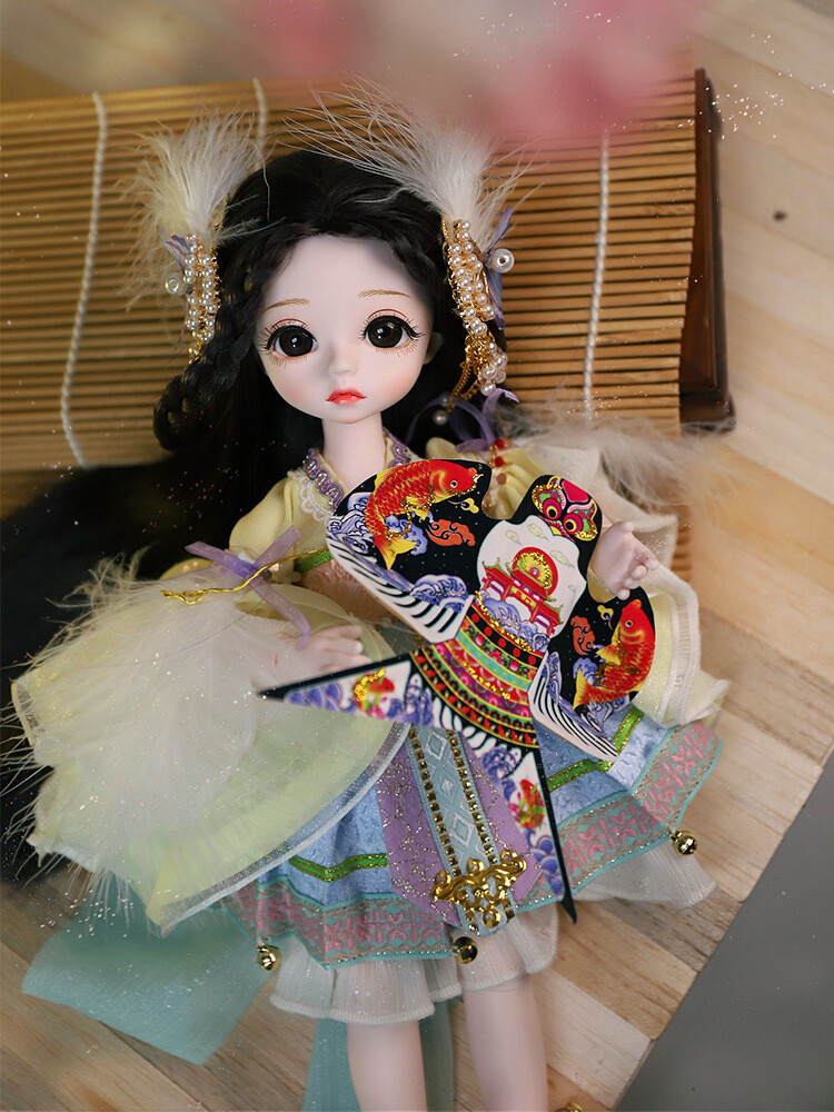 1/6 Ball Jointed Girl Dolls 28cm BJD Doll with Full Outfits Makeup Kid Xmas Gift 2022, populaire SALE