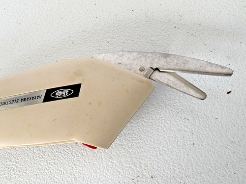 Vintage 1958 -. 60’s SHARP HAYAKAWA Elektrische Schere Modell EV-991 funktioniert super - Bild 3 von 7
