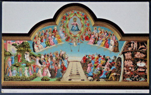 Religiös - Jesus Wandbild Beato Angelico von E Sborgi dicke vergoldete Kanten PC2210 - Bild 1 von 2