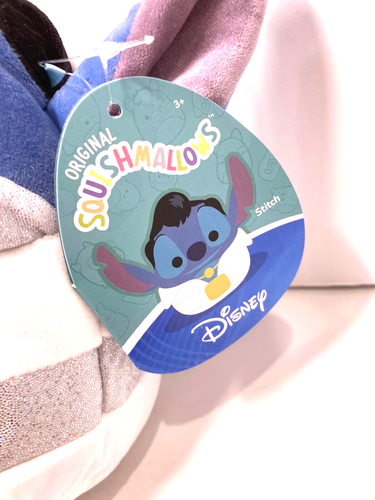 Peluche peluche Squishmallows Lilo & Stitch ELVIS Stitch Disney 8" regalo - Foto 2 di 4
