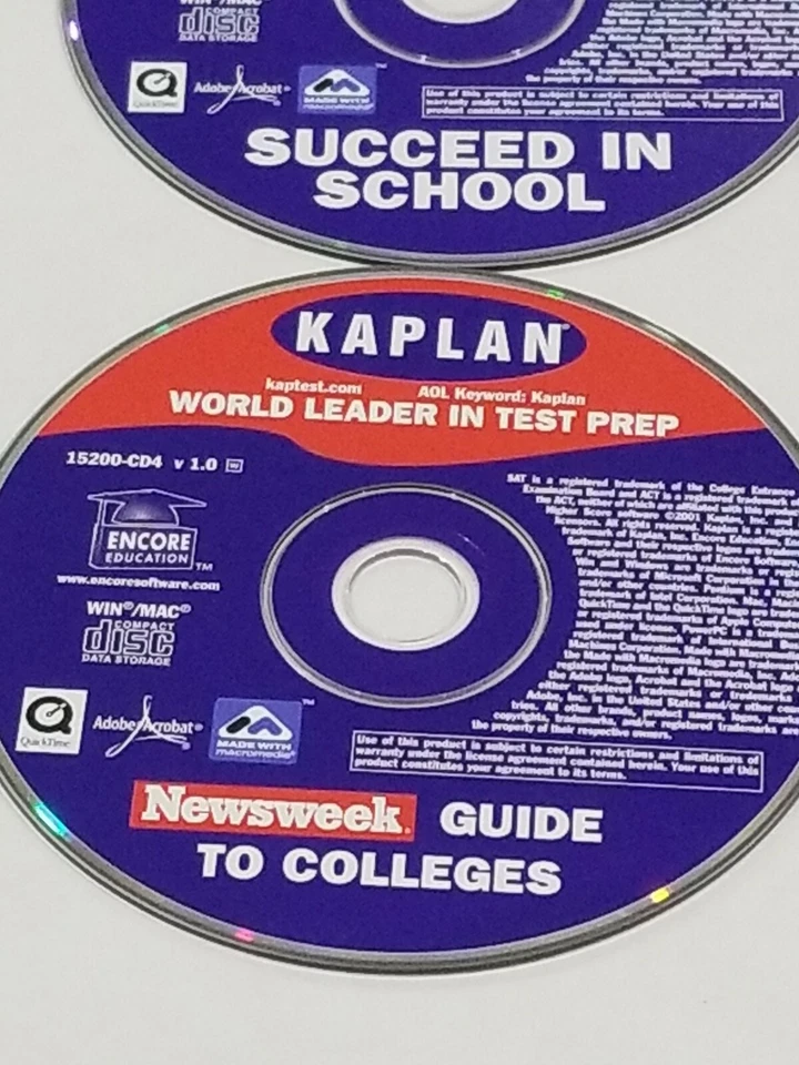 Kaplan SAT PSAT 2001-Succeed in School-Guide to Colleges-Paying for School - Image 4 of 4