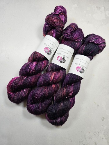 Sw Merino Seide Kaschmir Garn, 4-ply, Griffweise Gewicht, 100 G, Lust - Bild 3 von 4