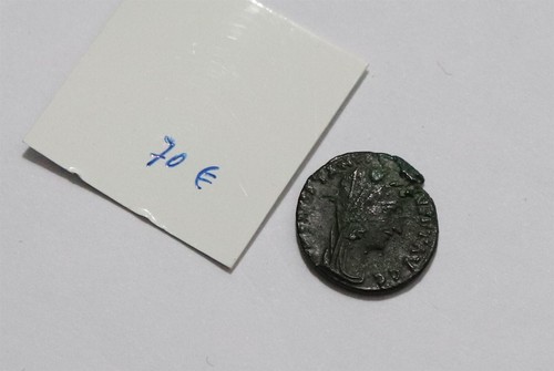 🧭 🇮🇹 Constantine I AD 310-337 Follis QUADRIGA SHARP DETAILS B49 #Z5894 - Picture 2 of 2