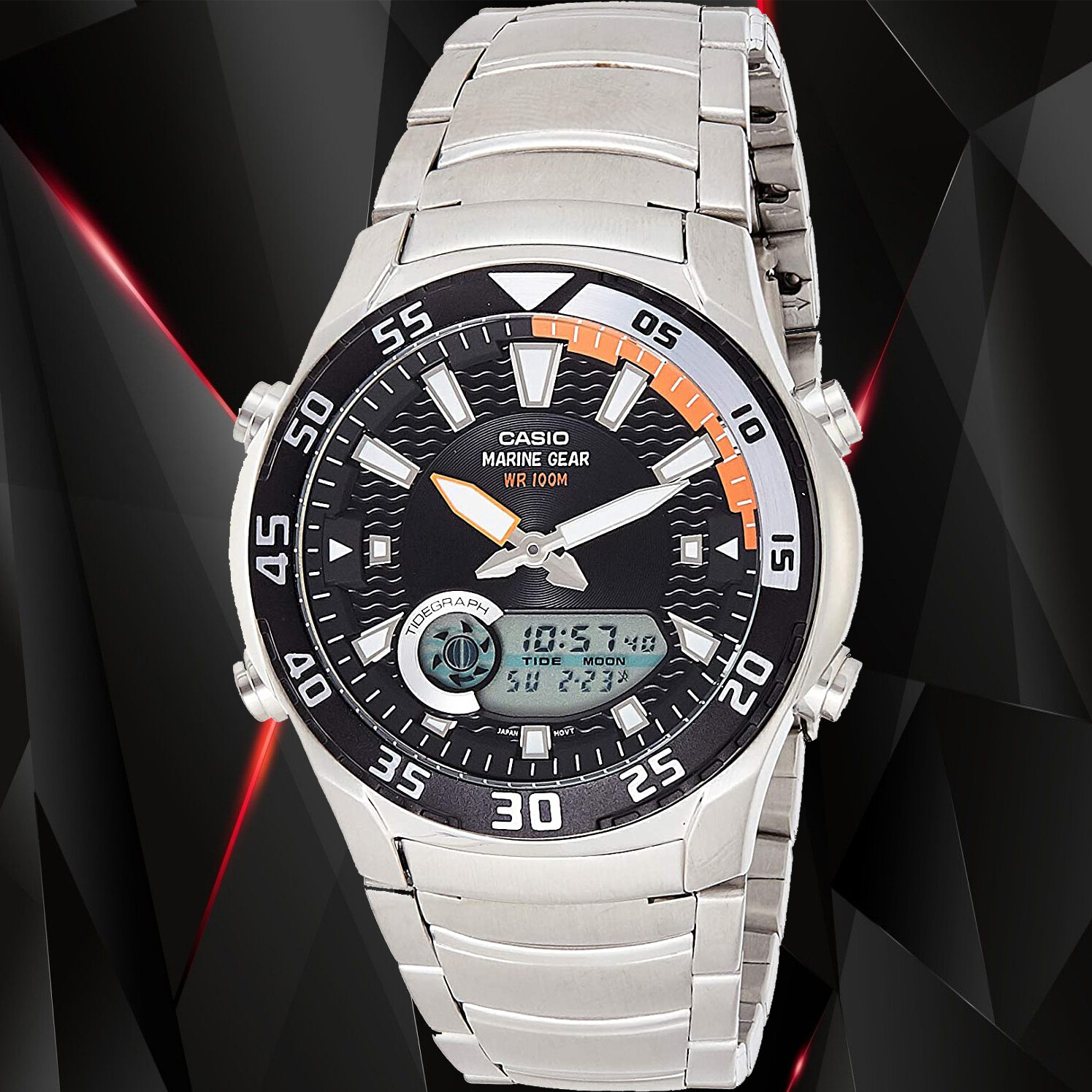 casio marine gear wr100m