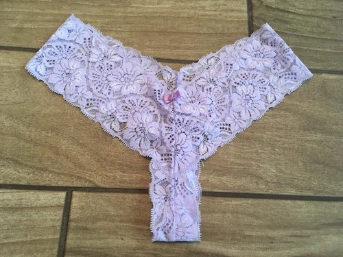 New Sz. S   Morgan Taylor   Thong Lace Sage Color  Panties - Picture 1 of 2