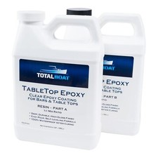 Table Top Epoxy Resin 2 Quart Kit Crystal Clear Coating and Casting Resin 2024