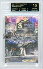 Frank Thomas Topps Project 2020 #331 1990 Topps by Thiele BGS 10 Black Label