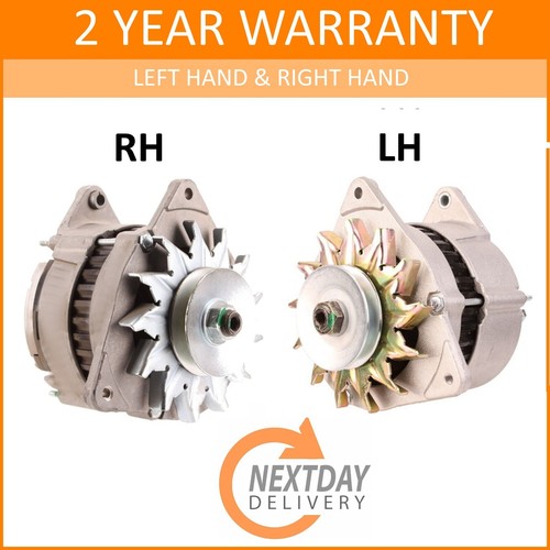 2 X LUCAS A127 TYPE ALTERNATOR *LEFT & RIGHT HAND* LH RH 12V 75AMP - Picture 1 of 8