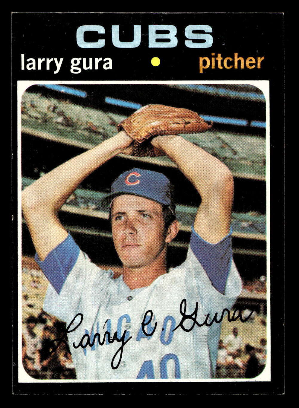 1971 Topps #203 Larry Gura Near Mint RC Rookie Cubs ID:456843
