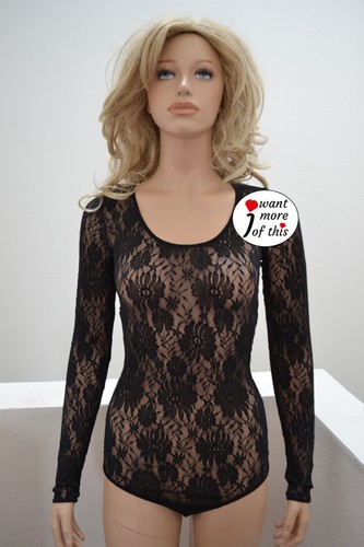 LUXUS Wolford Rosaria Lace String Body Bodysuit Spitze Lace XS Extra Small
