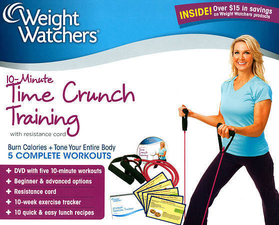 10 Minutes Time Crunch Training Kit With Resistance Cord for sale online Weight Watchers