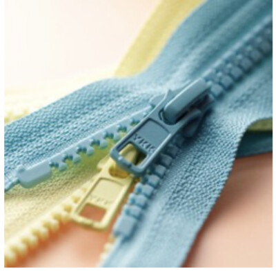 8pcs YKK #5 Vislon Standard Separating Jacket Plastic Zippers Bulk for Sewing