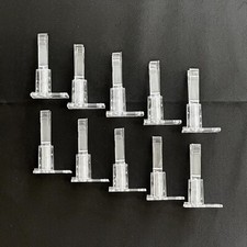 Versagrip Neon Sign Tube Support Set Of 10 Clear 10-15mm New Free Shipping