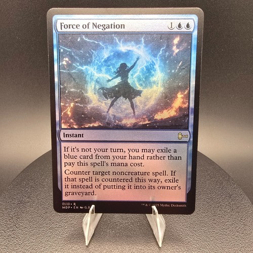 FOIL - Force of Negation - Custom Magic: The Gathering Card - High-Quality - Picture 2 of 6