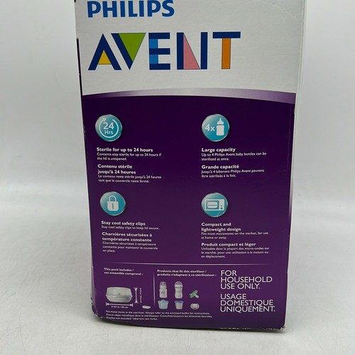 Philips Avent Fast And Effective Bottle Warm Clear Microwave Steam Sterilization - Picture 3 of 8