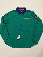NWT Polo Ralph Lauren Twill Polo Sportsman Utilitarian Shirt Jacket Mens Size XL