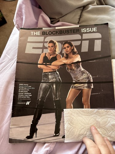 ESPN MAG: WWE’s Becky Lynch,+ Alison Brie On The Cover; 2018 LN In Coltr SL