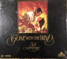 Gone With the Wind 50th Anniversary Limited Edition VHS, 1990, 2-Tape Set SEALED