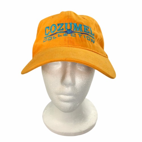 Cozumel Collection Hat Club Cabo Mexico Destination Yellow Blue Adjustable - Picture 1 of 8