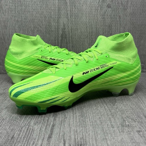 Nike Zoom Superfly 9 MDS Elite FG Mercurial Green Strike FJ7186-300 Mens Size 13 - Picture 7 of 13