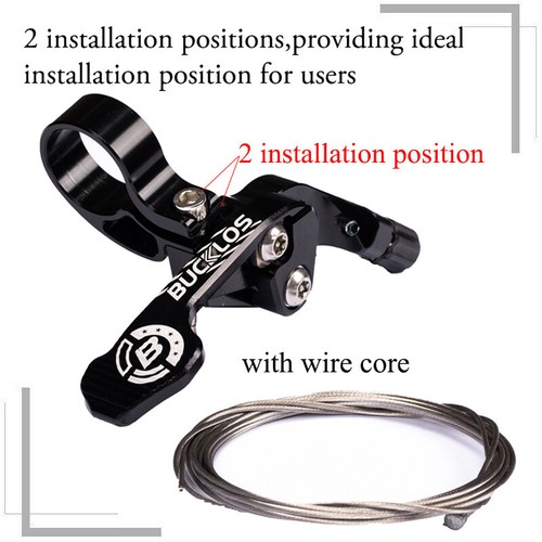 BUCKLOS MTB Remote Lever Dropper Seatpost Aluminum Road XC Bike SeatPost Adjust - Picture 7 of 12