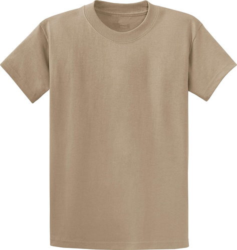 Mens Heavyweight Cotton T-Shirt Plain Tee (Available in Big & Tall) - Picture 5 of 12