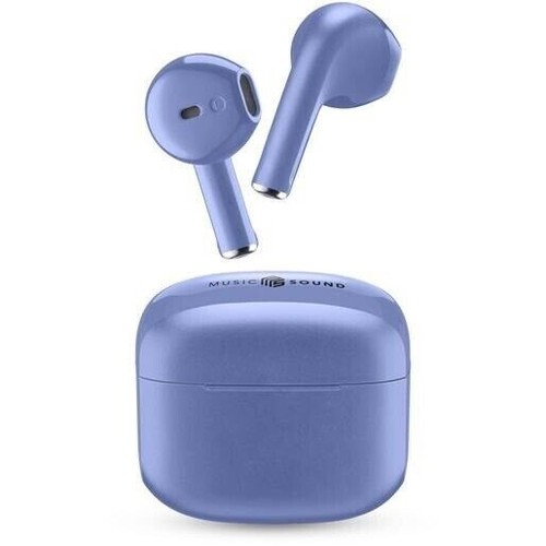 CELLULARLINE MUSICSOUND AURICOLARI WIRELESS SWAG TWS BLUETOOTH POWERBANK AZZURRO - Foto 3 di 3