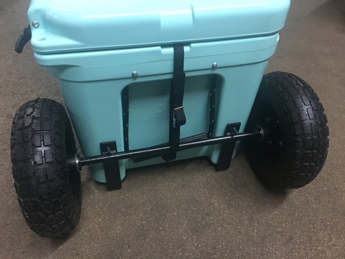 Wheel Tire Axle Kit YETI Cooler 65 "THE HANDLE" Accessory Included-NO COOLER - Picture 3 of 12