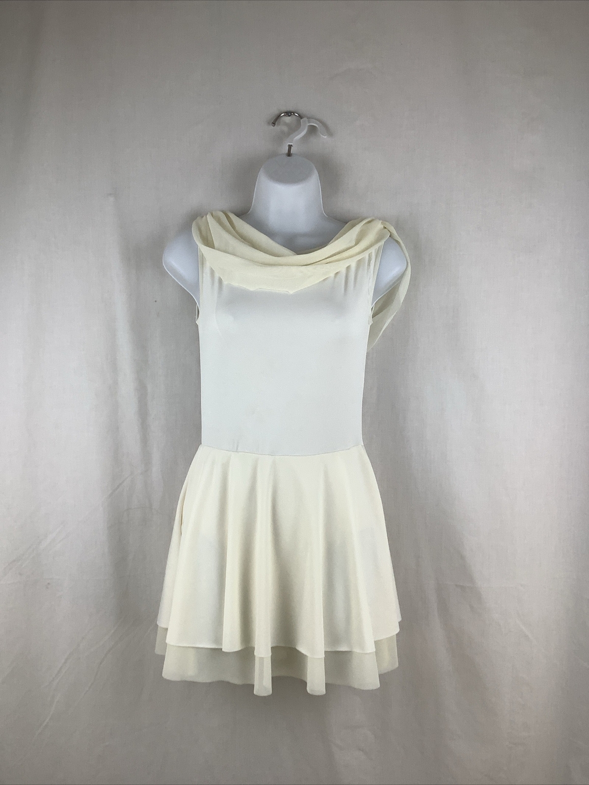 Weissman Dance Costume Ballet Dress Leotard Ivory Whi… Gem