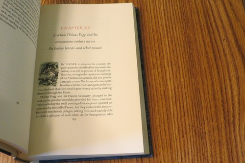 Around The World In Eighty Days. Jules Verne. 1962 Limited Ed. Artist Signed. - Picture 12 of 13
