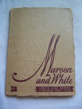 1945 AUSTIN HIGH SCHOOL YEARBOOK CHICAGO, ILLINOIS     ARTE JOHNSON  