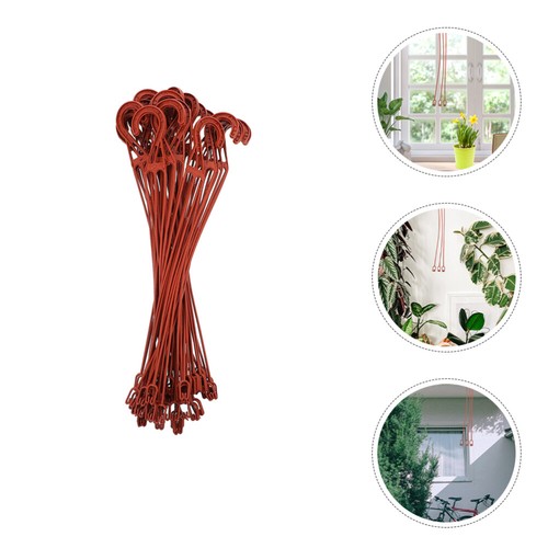 30Pcs Plastic Planter Hooks Gardening Hanging Flower Holders Pots Hanging Hooks