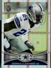 2012 Topps Chrome X-Fractor RC #187 Morris Claiborne (J)  Dallas Cowboys