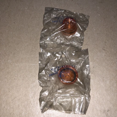 AB ALLEN BRADLEY 800T-N26A PILOT LIGHT ACRYLIC AMBER LENS NEW IN LOT OF 2!   E82