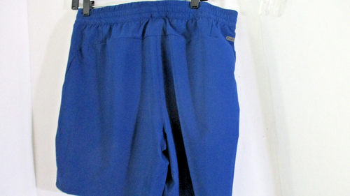 Spyder blau leichte Stretch ACTIVE SHORTS Reißverschluss Seitentaschen Herren Large - Bild 2 von 7