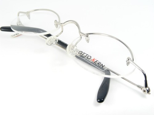 Vintage OTTO KERN 9467 289 Glänzend Silber Brille 49-22-135mm Deutschland - Bild 4 von 12