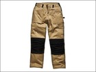 Dickies Gdt290 Trouser Khaki & Black Waist 42in Leg 31in