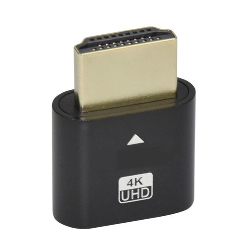 4K HDMI Dummy Adapter Virtual Plug Headless Display Emulator UHD - Bild 26 von 32