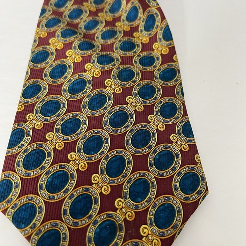 Vintage with Original Price Tag Burberry Of London 100% Silk Tie Work Wear - 第 8/10 張圖片