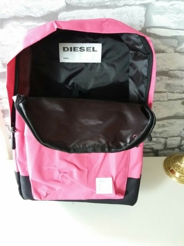 NEW !!! DIESEL Rucksack Bag Backpack PINK Women/ Girls School/ Travel / Holiday - Picture 8 of 9