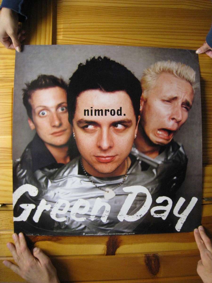 Green Day Poster Promo NIMROD | eBay