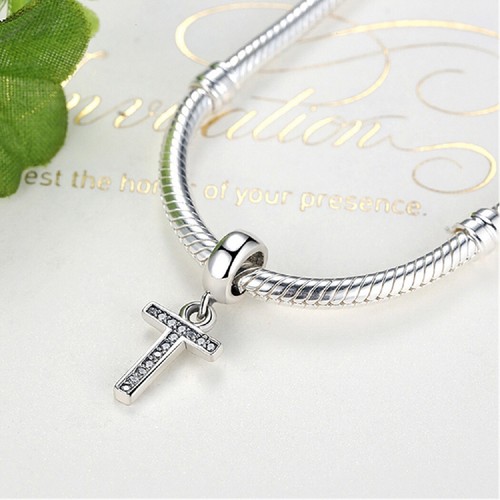 Sterling Silver 925 Charm Alphabet Letter A-Z Pendant Dangle - Family Initials - Picture 137 of 294
