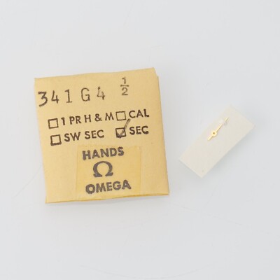 Vintage ORIGINAL OMEGA Second Hand 341 G 4 1/2 for Cal 341 New Old Stock (C6D16)